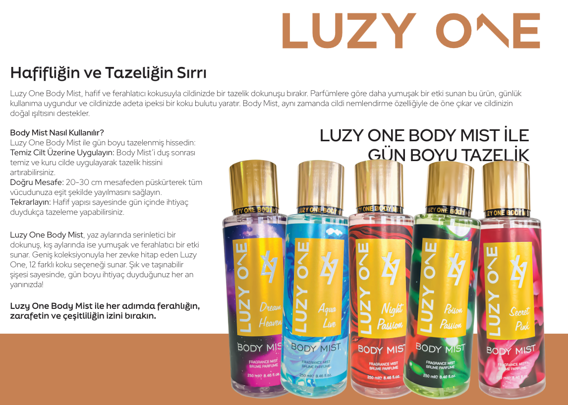 LUZY ONE بادی میست